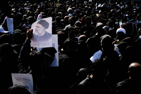 مراسم بدرقه پیکر شهید دکتر ابراهیم رئیسی و همراهان شهیدش -۱