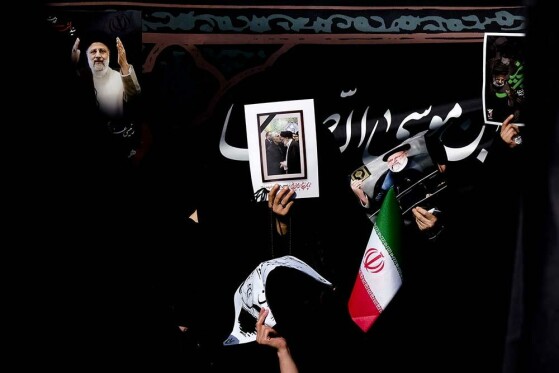 مراسم بدرقه پیکر شهید دکتر ابراهیم رئیسی و همراهان شهیدش -۱