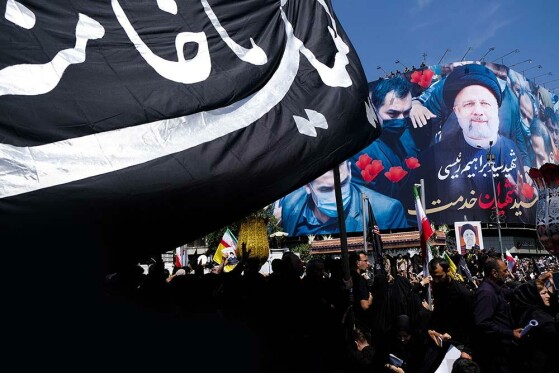 مراسم بدرقه پیکر شهید دکتر ابراهیم رئیسی و همراهان شهیدش -۱