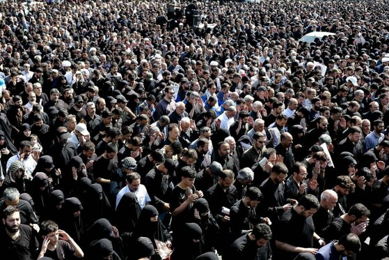 مراسم بدرقه پیکر شهید دکتر ابراهیم رئیسی و همراهان شهیدش -۱