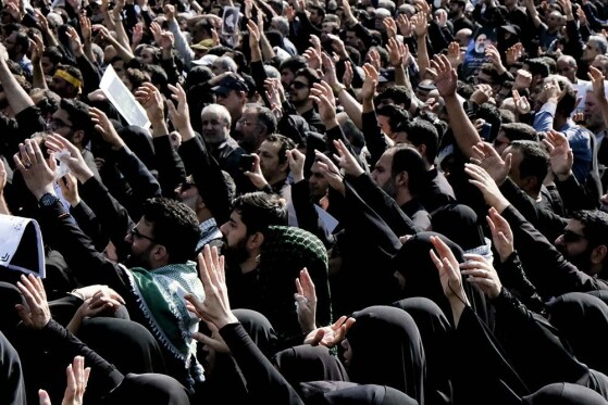 مراسم بدرقه پیکر شهید دکتر ابراهیم رئیسی و همراهان شهیدش -۱