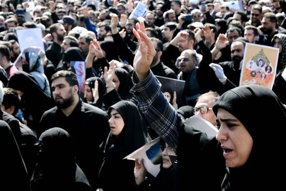 مراسم بدرقه پیکر شهید دکتر ابراهیم رئیسی و همراهان شهیدش -۱