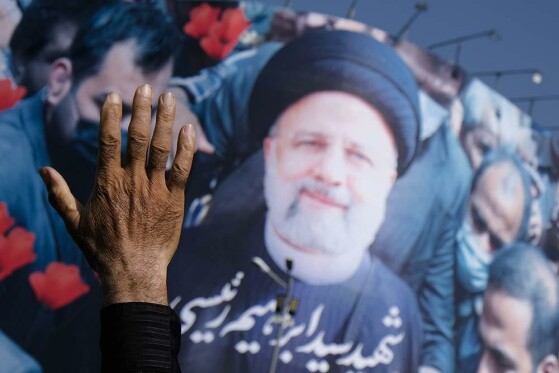 مراسم بدرقه پیکر شهید دکتر ابراهیم رئیسی و همراهان شهیدش -۱