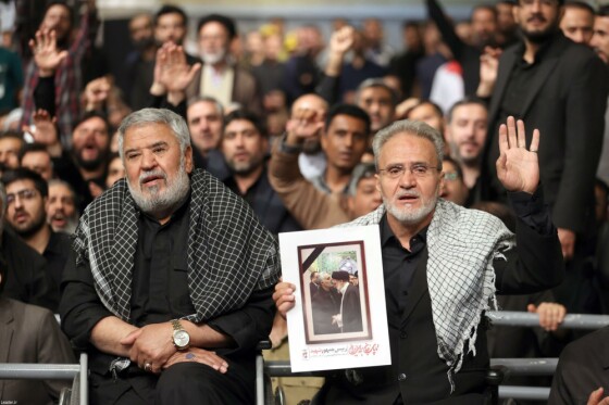 بزرگداشت شهدای خدمت در حسینیه امام خمینی(ره)