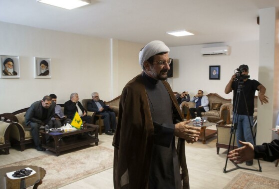 بزرگداشت مادر سید حسن نصرالله در دفتر حزب الله لبنان در تهران