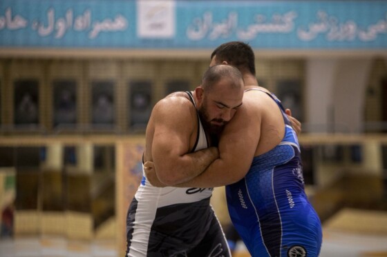 تمرین تیم ملی کشتی