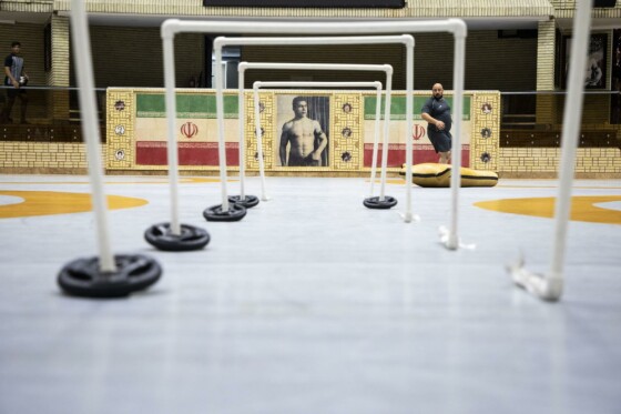 تمرین تیم ملی کشتی