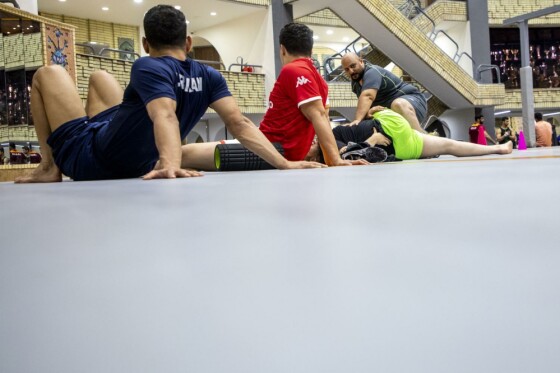 تمرین تیم ملی کشتی