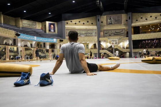 تمرین تیم ملی کشتی