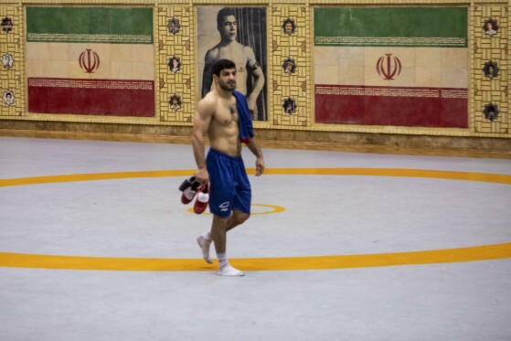 تمرین تیم ملی کشتی