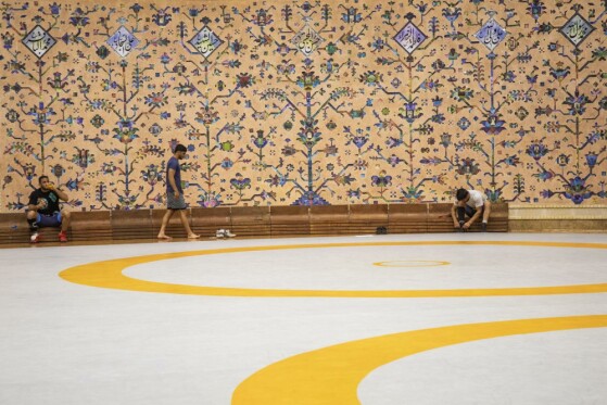 تمرین تیم ملی کشتی