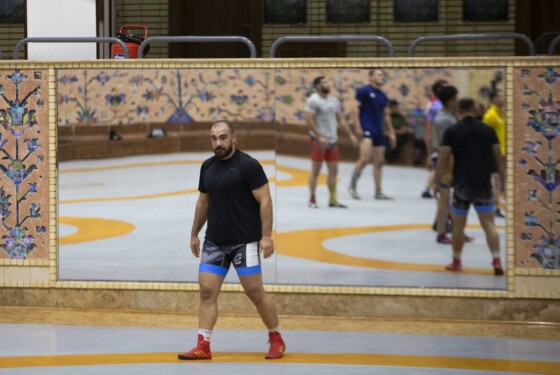 تمرین تیم ملی کشتی