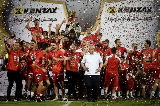 دیدار تیم پرسپولیس و مس رفسنجان