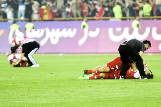 دیدار تیم پرسپولیس و مس رفسنجان