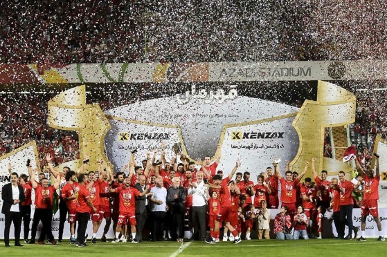 دیدار تیم پرسپولیس و مس رفسنجان