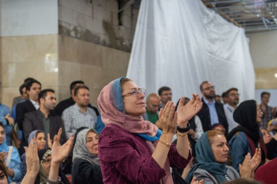 همایش انتخاباتی زنان حامی «مسعود پزشکیان»