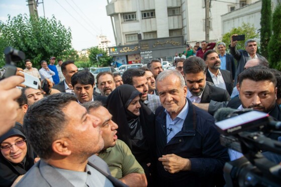 همایش انتخاباتی زنان حامی «مسعود پزشکیان»