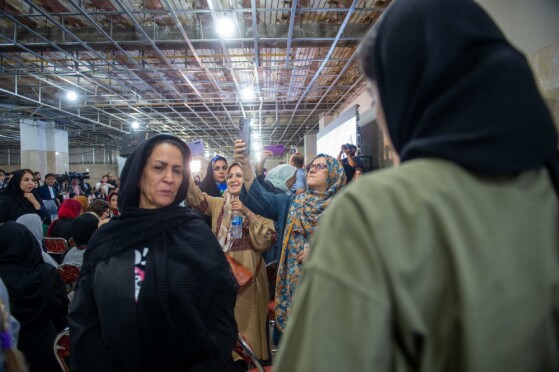 همایش انتخاباتی زنان حامی «مسعود پزشکیان»