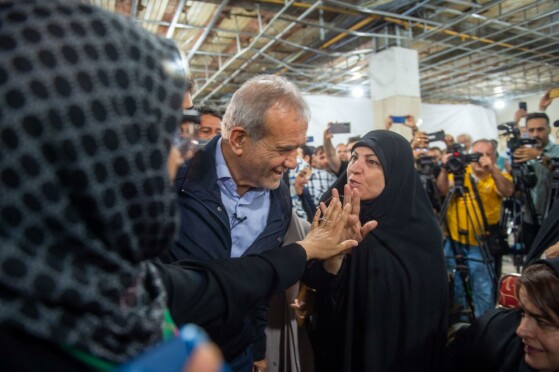 همایش انتخاباتی زنان حامی «مسعود پزشکیان»