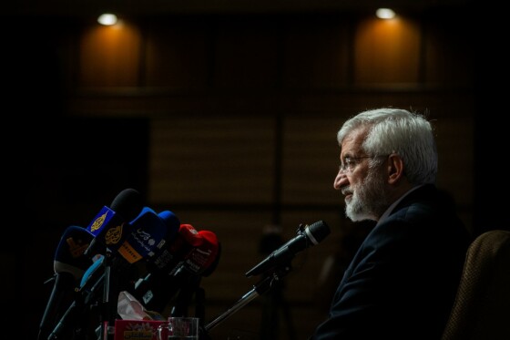 نشست انتخاباتی «سعید جلیلی» با فرهنگیان