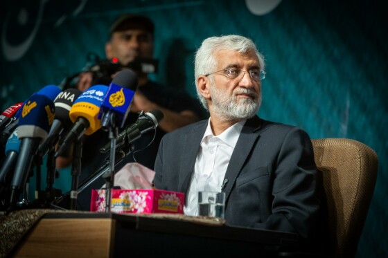 نشست انتخاباتی «سعید جلیلی» با فرهنگیان