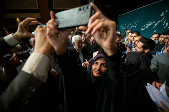 نشست انتخاباتی «سعید جلیلی» با فرهنگیان