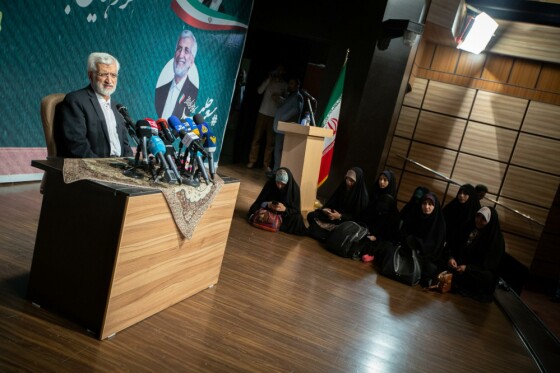 نشست انتخاباتی «سعید جلیلی» با فرهنگیان