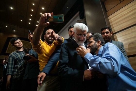 نشست انتخاباتی «سعید جلیلی» با فرهنگیان