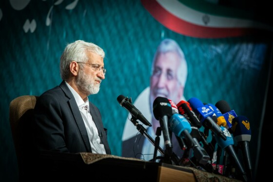 نشست انتخاباتی «سعید جلیلی» با فرهنگیان