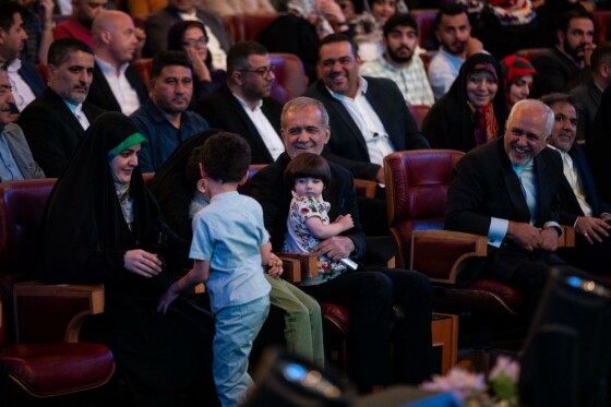 تجمع انتخاباتی حامیان «مسعود پزشکیان»