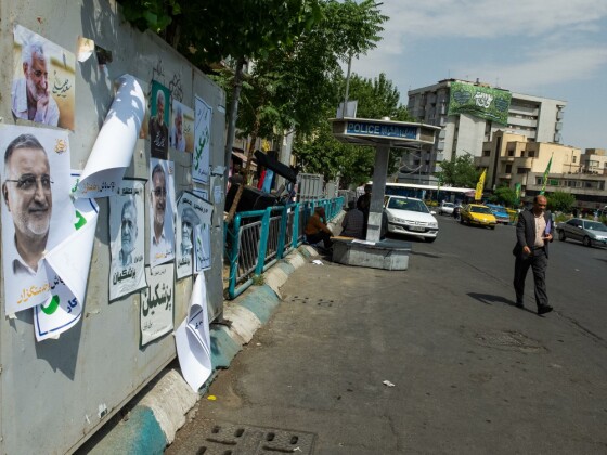 تبلیغات نامزدهای انتخابات ریاست جمهوری در تهران