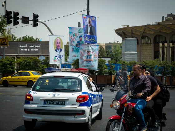 تبلیغات نامزدهای انتخابات ریاست جمهوری در تهران