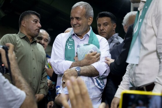 گردهمایی انتخاباتی هواداران «مسعود پزشکیان»