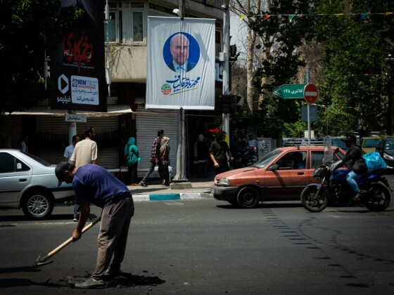 تبلیغات نامزدهای انتخابات ریاست جمهوری در تهران