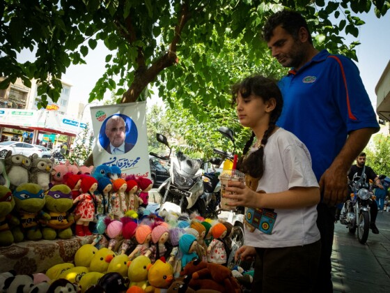 تبلیغات نامزدهای انتخابات ریاست جمهوری در تهران