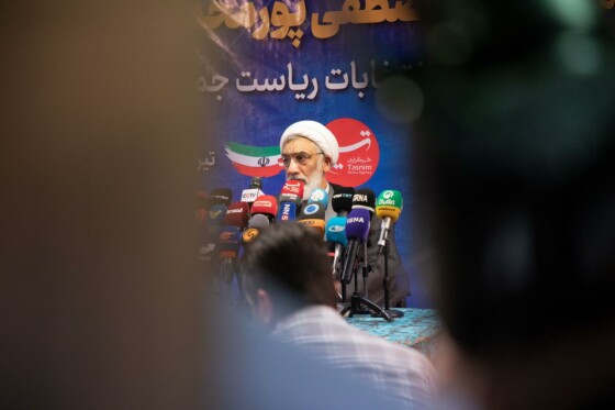 نشست خبری مصطفی پورمحمدی