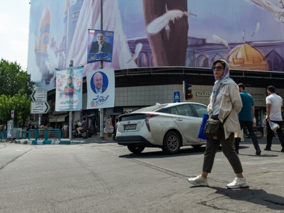 تبلیغات نامزدهای انتخابات ریاست جمهوری در تهران