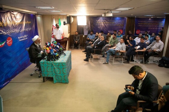 نشست خبری مصطفی پورمحمدی