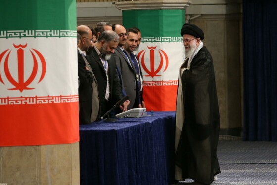 حضور رهبر انقلاب در چهاردهمین دوره انتخابات ریاست جمهوری