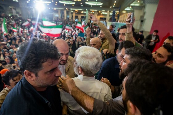 اجتماع هواداران «سعید جلیلی» در مصلی امام خمینی (ره) -۱