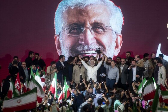 اجتماع هواداران «سعید جلیلی» در مصلی امام خمینی (ره) -۲