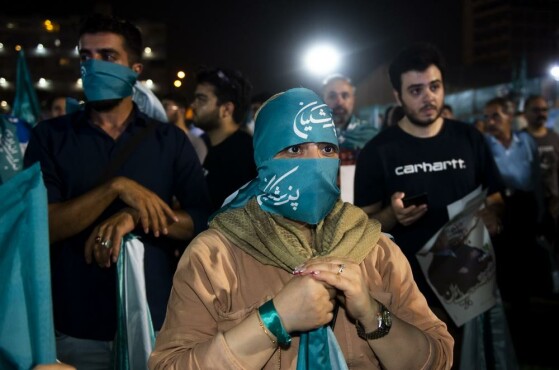 اجتماع هواداران «مسعود پزشکیان» در ورزشگاه حیدرنیا -۲