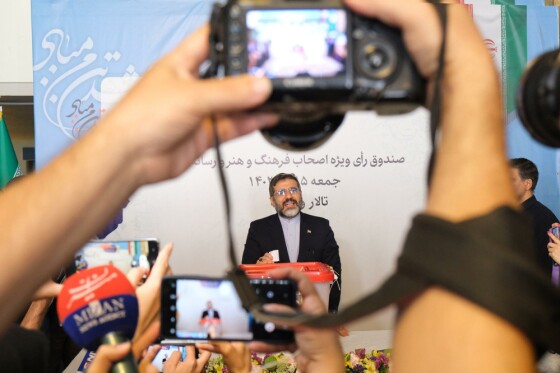 شرکت هنرمندان، اصحاب رسانه و مدیران فرهنگی در انتخابات چهاردهمین دوره انتخابات ریاست جمهوری