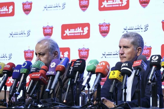 نشست خبری سرمربی جدید پرسپولیس