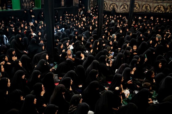 مراسم عزداری حسینی در تکیه سادات اخوی