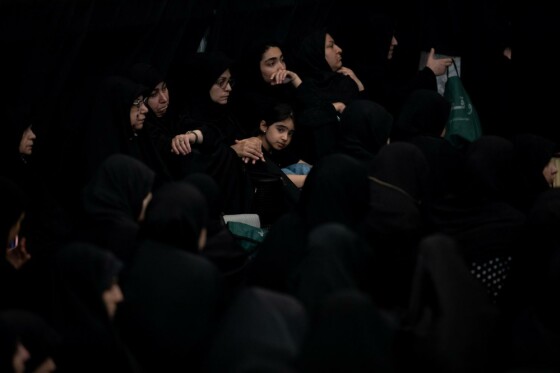 مراسم عزداری حسینی در تکیه سادات اخوی