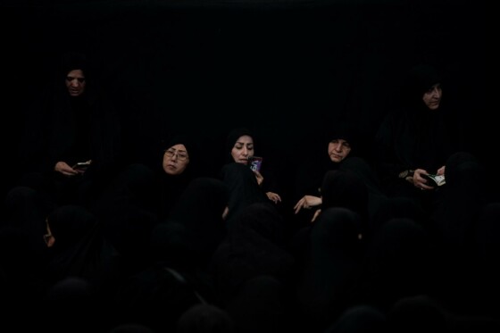 مراسم عزداری حسینی در تکیه سادات اخوی