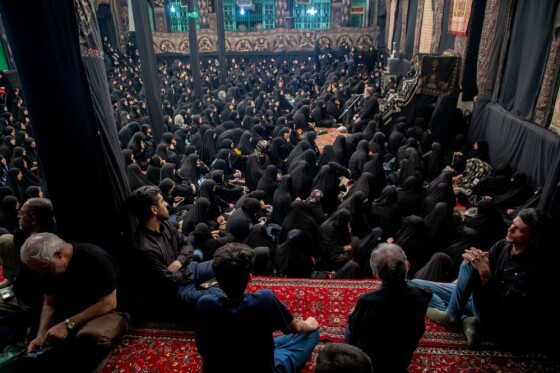 مراسم عزداری حسینی در تکیه سادات اخوی