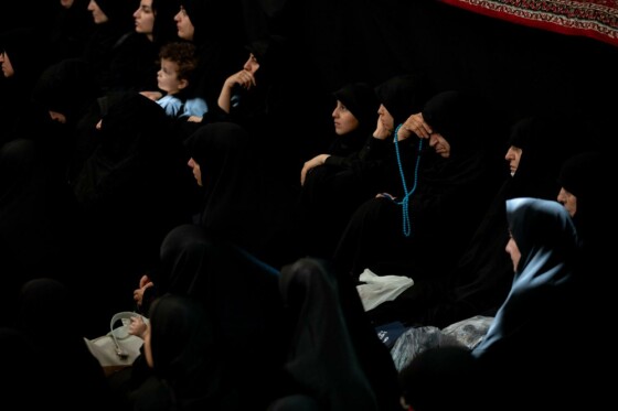 مراسم عزداری حسینی در تکیه سادات اخوی