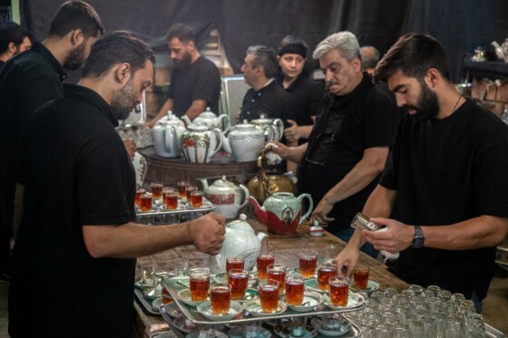 مراسم عزداری حسینی در تکیه سادات اخوی